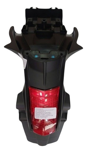 Para-lama Traseira Suporte De Placa + Lanterna Xt660 Todas