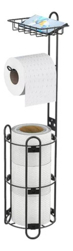 Soporte Para Papel Higiénico, Rollo De Hierro De Pie A Prueb