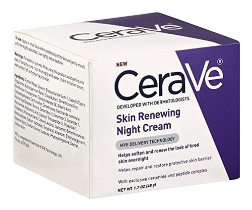 Cerave 2 Oz Piel Renovacion Crema De Noche