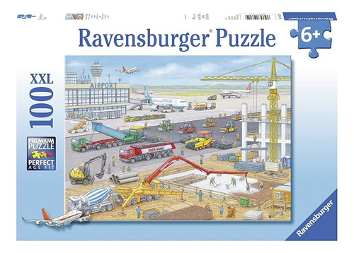 Ravensburger 10624 Construcción En The Airport Jigsaw Pu