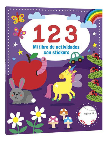 Libro Pasta Dura 123 Mi Libro De Actividades Con Stickers