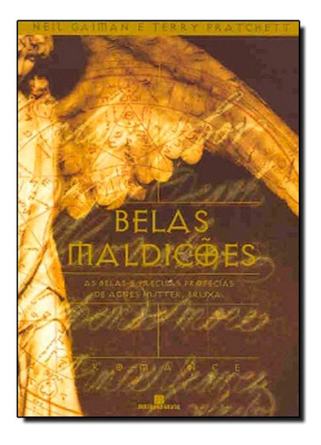 Belas maldições, de NEIL / PRATCHETT GAIMAN. Editora Bertrand Brasil, capa mole em português