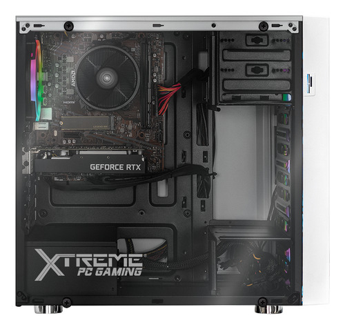 Xtreme Pc Rtx 3050 Ryzen 5 16gb Ssd 1tb Monitor 23.8 White