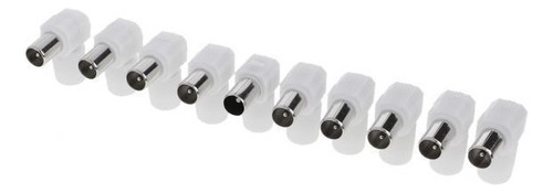 3 Adaptador De Conector Aéreo De Tv De Acoplador Rf De