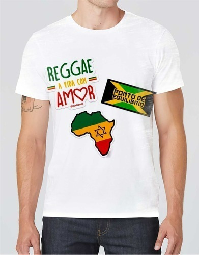 Camisa Camiseta Personalizada Ponto De Equilíbrio Reggae Top