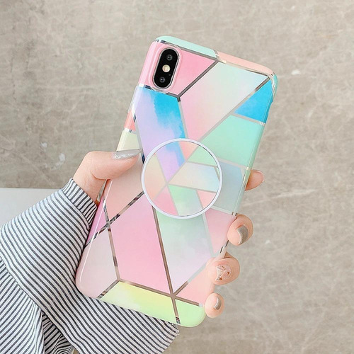 Imagen 9 de 9 de Funda Geometria +pop Galaxy Mujer Hombre Dama Protector Case