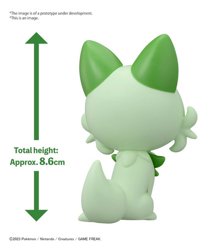 Sprigatito Bandai Pokemon Figura (Usado)