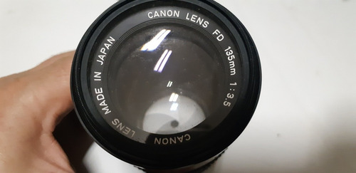 Lente Canon Fd 135mm 1:3.5