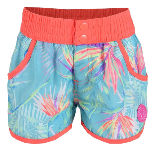 Short Salida De Playa Para Bebé Niña 