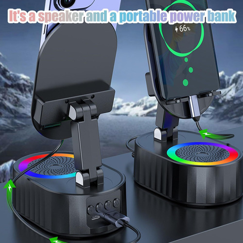 Induction Bracket Speaker, Wireless Induction Bluetooth Spe