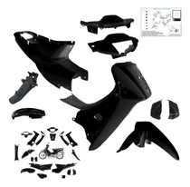 Comprar Kit Plasticos Cachas Para Honda Wave Nf 100 + Calcos Regalo