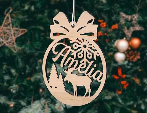 Esferas personalizadas para árbol de navidad