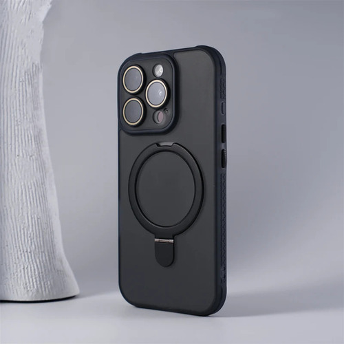 Funda De Teléfono Translúcida Para iPhone Magsafe Stand