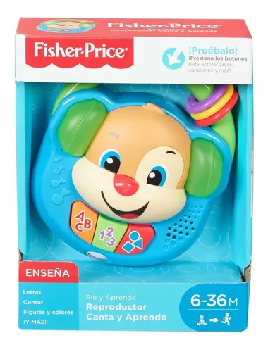 Fisher Price Ríe Y Aprende Reproductor Canta Y Aprende Fisher Price Caja x 1 undefined