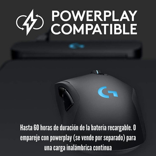 Mouse Logitech G703 Lightspeed Hero 25k Inalámbrico Rgb