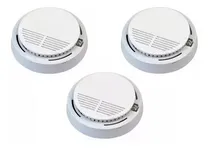 Comprar Pack 3 Detectores De Humo A Batería De 9 Volts Inalámbrico
