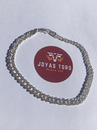 Pulsera Doble Grumet De Plata Italiana Ley 925