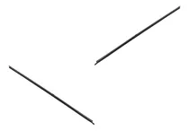 Comprar 2 Molduras Cañuela Delanteras Ext Tong Yang D21 86_08