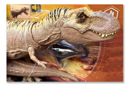 Jurassic World Dinosaurio Tyranosaurus Rex Mordida Mattel