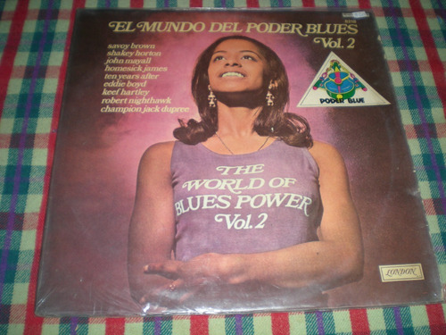 El Mundo Del Poder Del Blues / Vol.2  Vinilo Ind.arg. (r4)
