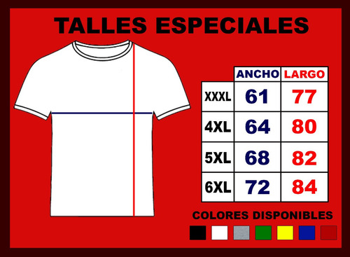 Remera Termica Manga Larga Lycrafriza Hombre Especial 3x- 6x