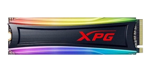 Imagen 1 de 2 de Disco sólido SSD interno XPG Spectrix S40G AS40G-4TT-C 4TB negro