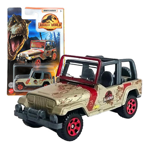 Jeep Wrangler 93 #29 Jurassic World Matchbox Metal