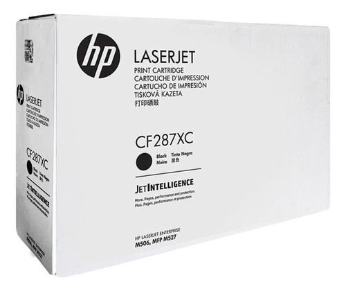 Cartucho De Toner Hp 87xc (cf287xc) Negro, 100% Original