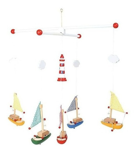 Nursery Mobiles Legler Velero Y Faro Móvil De Legler