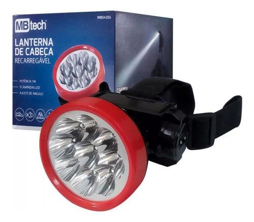 Linterna Minera Recargable Led Táctica Ciclismo Camping Etc