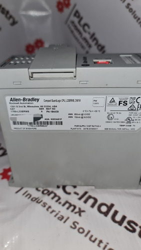 Allen Bradley 1769 L33erms Compact Guardlogix Cpu (Usado)