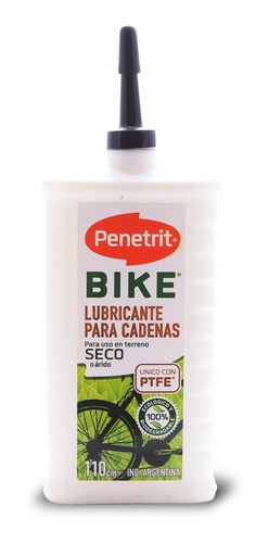 Lubricante Penetrit Cadena Bicicleta Terreno Seco X 110 Ml 