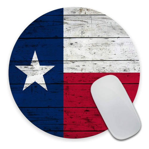 Mousepad Escritorio Amcove 8in Diseño Bandera Texas