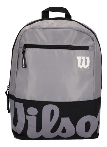 Mochila Grande Wilson Juvenil Gris Wls093-bp239b
