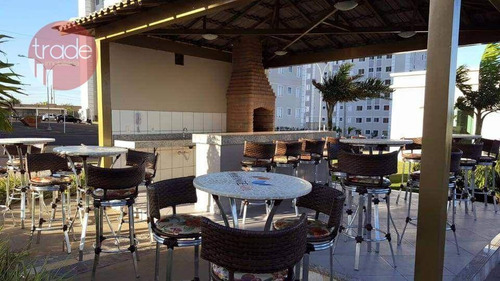 Apartamento Com 2 Dormitórios À Venda, 53 M² Por R$ 260.000,00 - Reserva Sul Condomínio Resort - Ribeirão Preto/sp - Ap7055