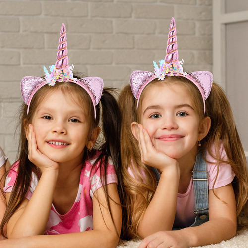 Diadema De Unicornio, Diadema De Unicornio Estampada En Cali