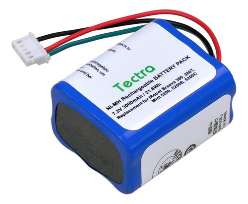 Tectra 72v 3000mah Ni-mh Batería Recargable Para Irobot T T