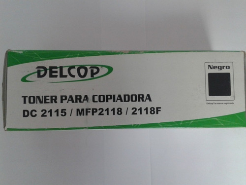 Toner Delcop Copiadora 2115/mfp2118/2118f Remanufactuardo