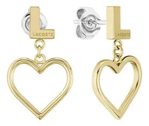 Comprar Aretes Lacoste Volte Dorado Para Mujer Color 283164