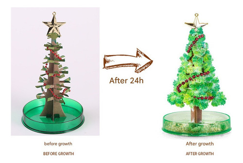 Árbol Mágico, Árbol De Cristal De Juguete Novedoso Denavidad