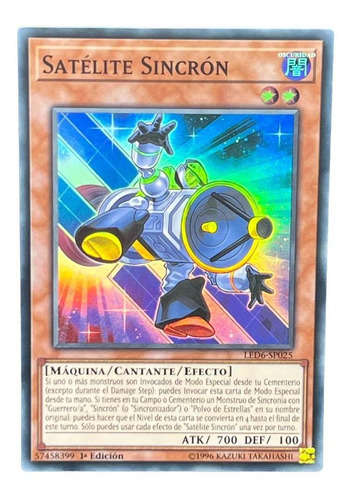 Satellite Synchron Carta Yugioh! Español