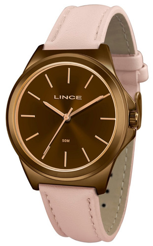 Relógio Lince Feminino Pulseira Couro Lrc4448l M1rx