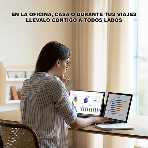 Monitor Portátil Metálico 15.6'' Ips Fhd 1080p Hdr Arzopa S1