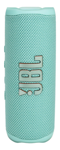 Bocina Portátil Jbl Flip 6 Bluetooth Aprueba De Agua Color Turquesa