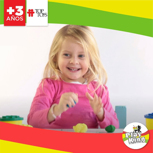 Imagen 4 de 8 de Smooshi Masa X 2 Potes Herramientas Top Toys Playking
