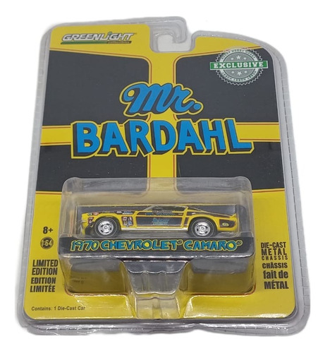 Auto Coleccion Chevrolet Camaro 1970 Greenlight Exclusive