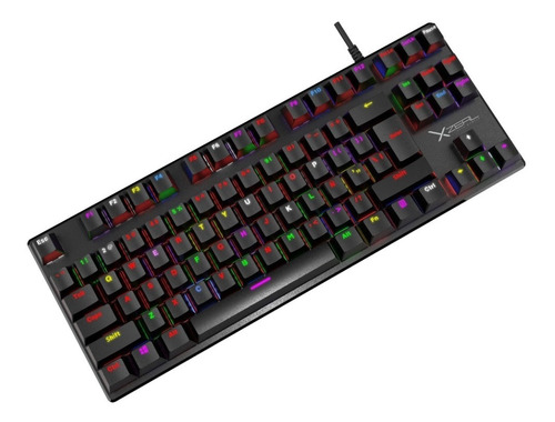 Teclado Gamer Mecanico Pc Usb Retroiluminado Led Xzeal