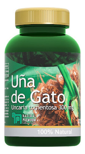 Uña De Gato 300 Mg 60 Capsulas Natural Premium