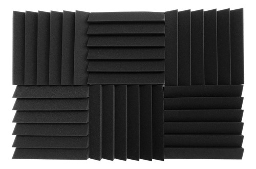 Acoustic Foam Studio, 6 Unidades, Para Aislamiento De Densid