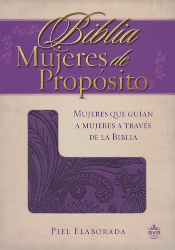 Biblia De Estudio Mujeres De Proposito Violeta